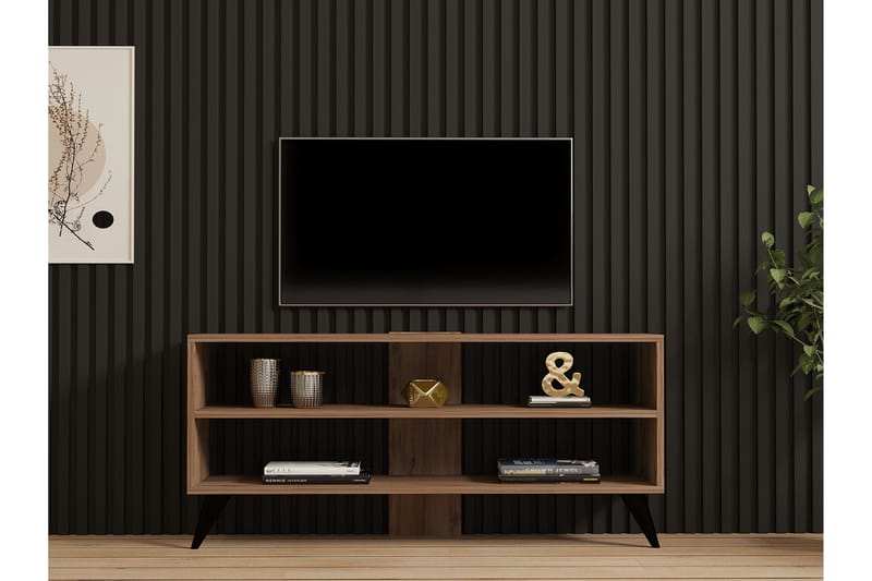 Erickson Tv-bänk 120 cm - Brun - Möbler - Tv möbel & mediamöbel - TV bänk & mediabänk