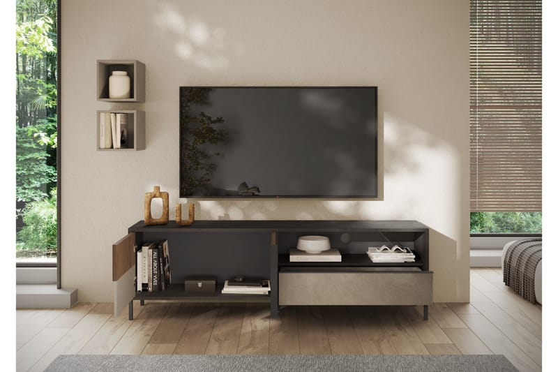 Everest Tv-bänk 206x40 cm - Mässing - Möbler - Tv möbel & mediamöbel - TV bänk & mediabänk