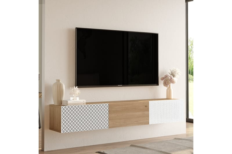 Famke Tv-bänk 180 cm - Ek - Möbler - Tv möbel & mediamöbel - TV bänk & mediabänk