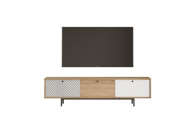 Famke Tv-bänk 180 cm - Ek - Möbler - Tv möbel & mediamöbel - TV bänk & mediabänk