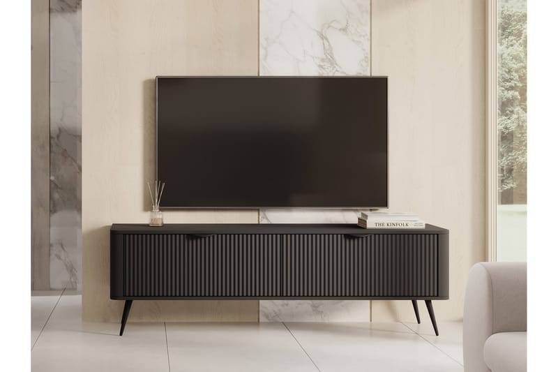 Forba Tv-bänk 164 cm - Svart - Möbler - Tv möbel & mediamöbel - TV bänk & mediabänk