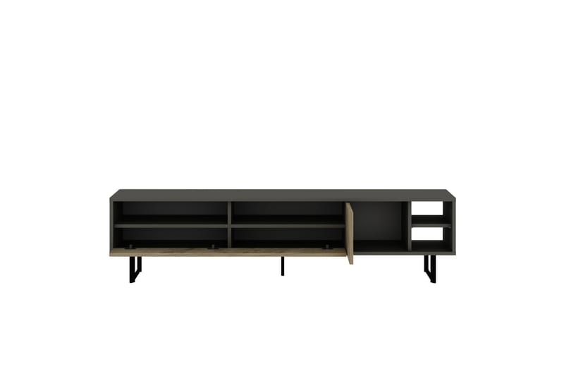 Gazali Tv-bänk 180 cm - Grå/Travertine - Möbler - Tv möbel & mediamöbel - TV bänk & mediabänk