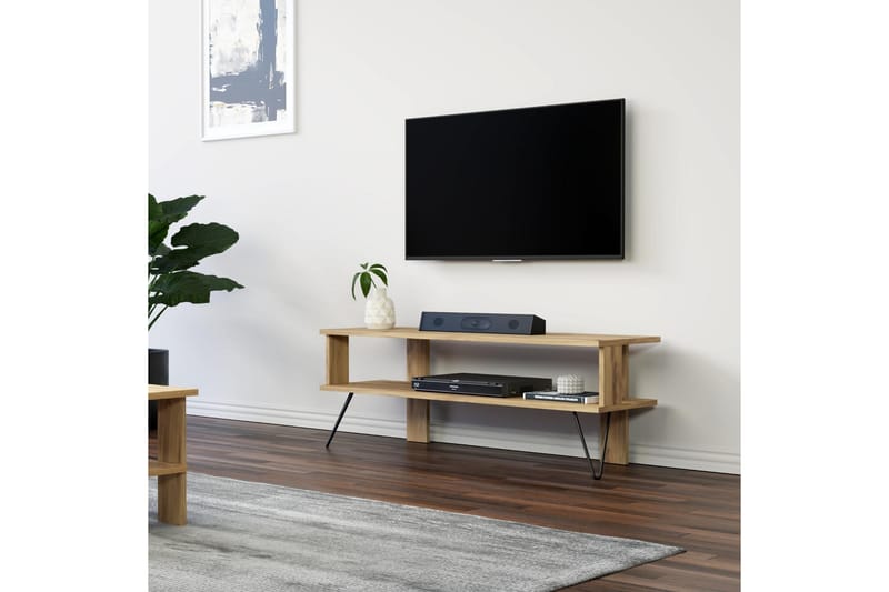 Greger Tv-bänk 120 cm - Ek - Möbler - Tv möbel & mediamöbel - TV bänk & mediabänk