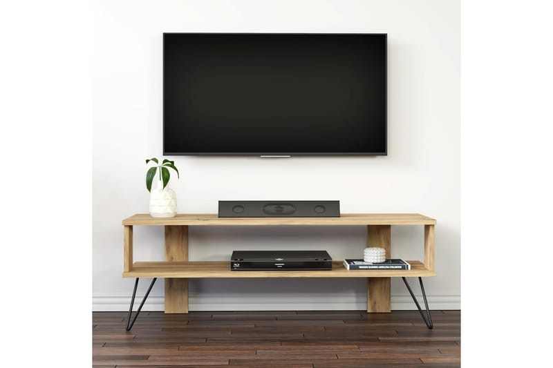 Greger Tv-bänk 120 cm - Ek - Möbler - Tv möbel & mediamöbel - TV bänk & mediabänk