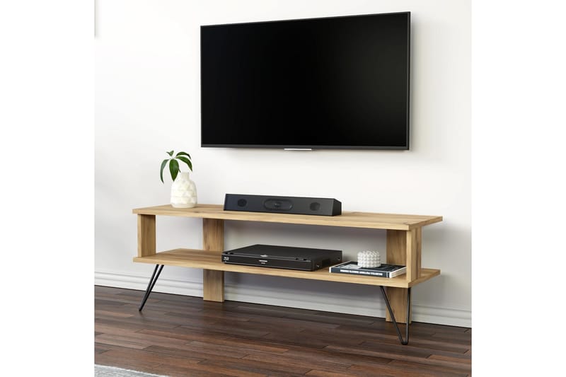 Greger Tv-bänk 120 cm - Ek - Möbler - Tv möbel & mediamöbel - TV bänk & mediabänk