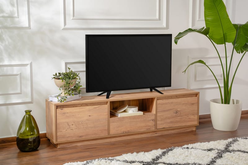 Gulliver Tv-bänk 160 cm - Brun - Möbler - Tv möbel & mediamöbel - TV bänk & mediabänk