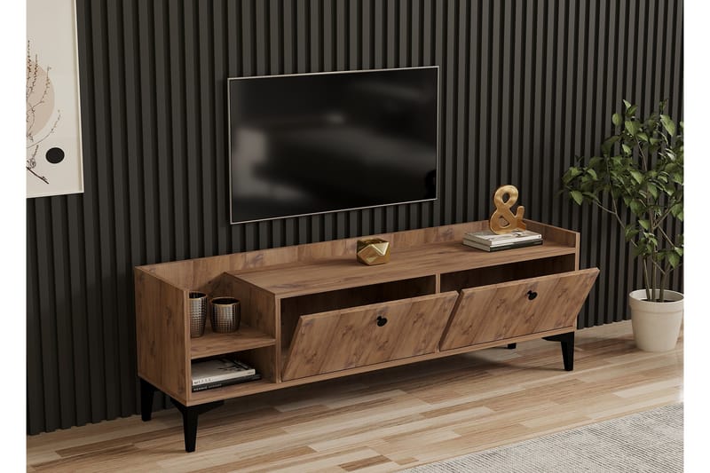 Han Tv-bänk 150 cm - Brun - Möbler - Tv möbel & mediamöbel - TV bänk & mediabänk