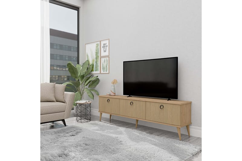 Hathorne Tv-bänk 180 cm - Ek - Möbler - Tv möbel & mediamöbel - TV bänk & mediabänk