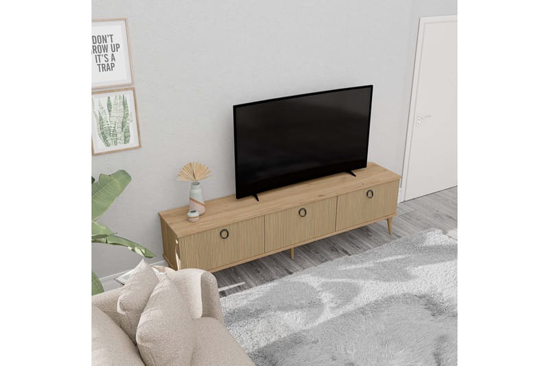 Hathorne Tv-bänk 180 cm - Ek - Möbler - Tv möbel & mediamöbel - TV bänk & mediabänk