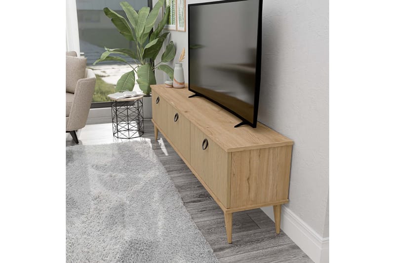 Hathorne Tv-bänk 180 cm - Ek - Möbler - Tv möbel & mediamöbel - TV bänk & mediabänk