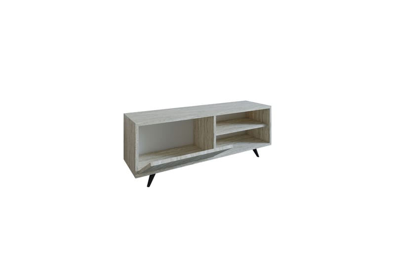 Hazle Tv-bänk 120 cm - Beige - Möbler - Tv möbel & mediamöbel - TV bänk & mediabänk