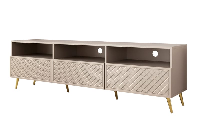 Hester Tv-bänk 195 cm - Sand beige - Möbler - Tv möbel & mediamöbel - TV bänk & mediabänk