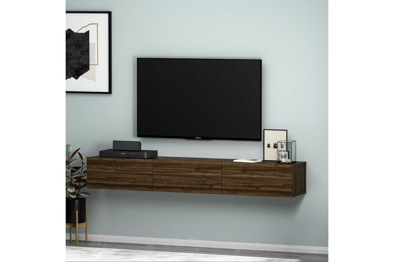 Interlaken Tv-bänk 180 cm - Valnöt - Möbler - Tv möbel & mediamöbel - TV bänk & mediabänk