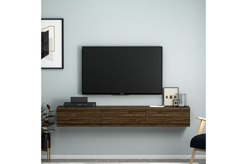 Interlaken Tv-bänk 180 cm - Valnöt - Möbler - Tv möbel & mediamöbel - TV bänk & mediabänk