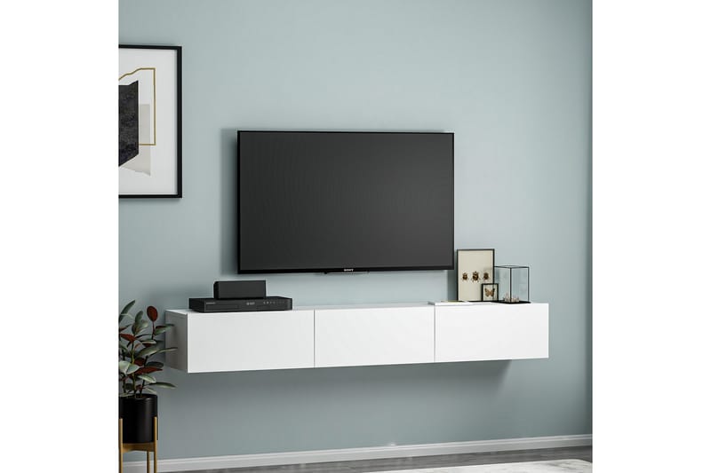 Interlaken Tv-bänk 180 cm - Vit - Möbler - Tv möbel & mediamöbel - TV bänk & mediabänk