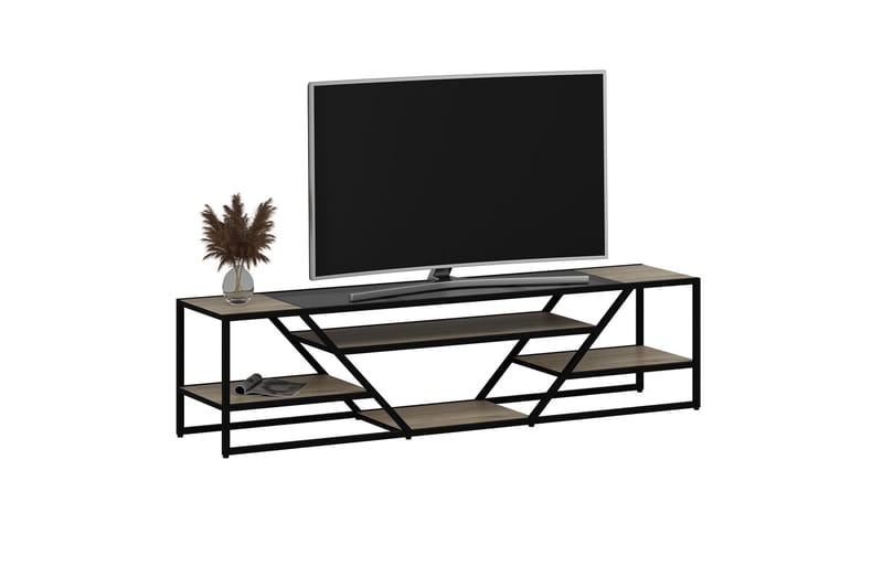 Kaolins Tv-bänk 180 cm - Svart - Möbler - Tv möbel & mediamöbel - TV bänk & mediabänk