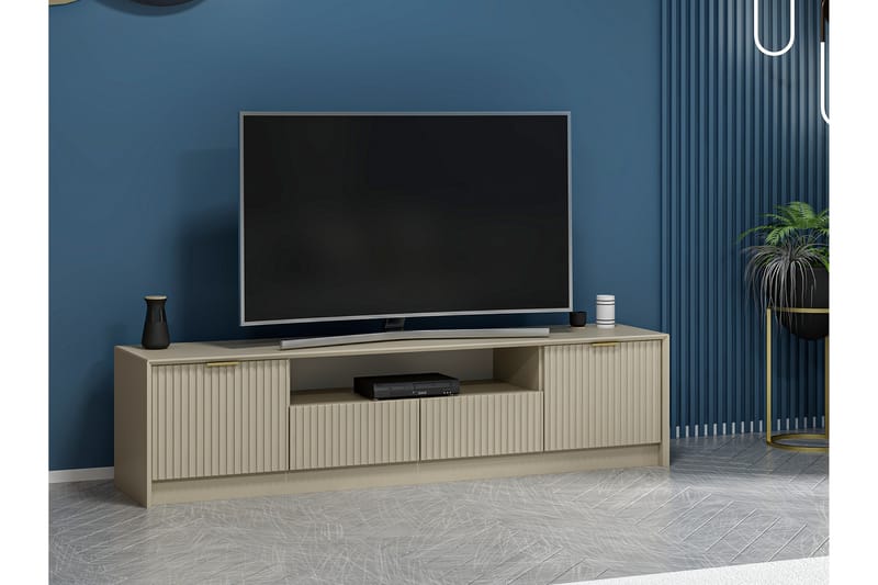 Luxe Tv-bänk 180 cm - Sandsten - Möbler - Tv möbel & mediamöbel - TV bänk & mediabänk