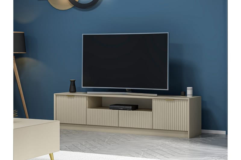 Luxe Tv-bänk 180 cm - Sandsten - Möbler - Tv möbel & mediamöbel - TV bänk & mediabänk