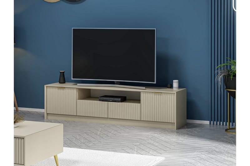 Luxe Tv-bänk 180 cm - Sandsten - Möbler - Tv möbel & mediamöbel - TV bänk & mediabänk