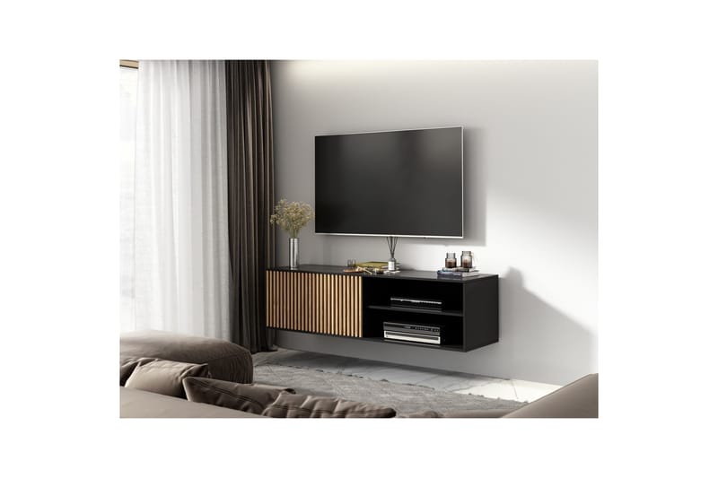 Meorati Tv-bänk 40x150 cm - Brun - Möbler - Tv möbel & mediamöbel - TV bänk & mediabänk