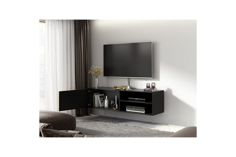 Meorati Tv-bänk 40x150 cm - Brun - Möbler - Tv möbel & mediamöbel - TV bänk & mediabänk