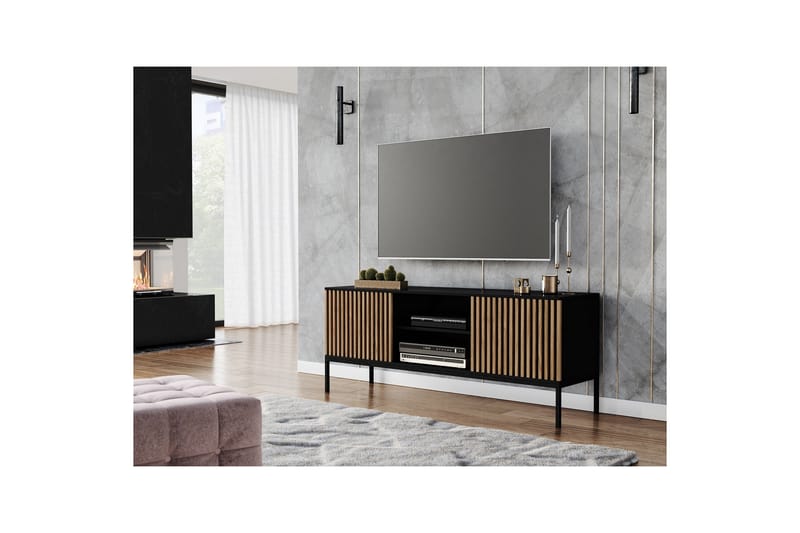 Meorati Tv-skåp 150 cm - Brun - Möbler - Tv möbel & mediamöbel - TV skåp