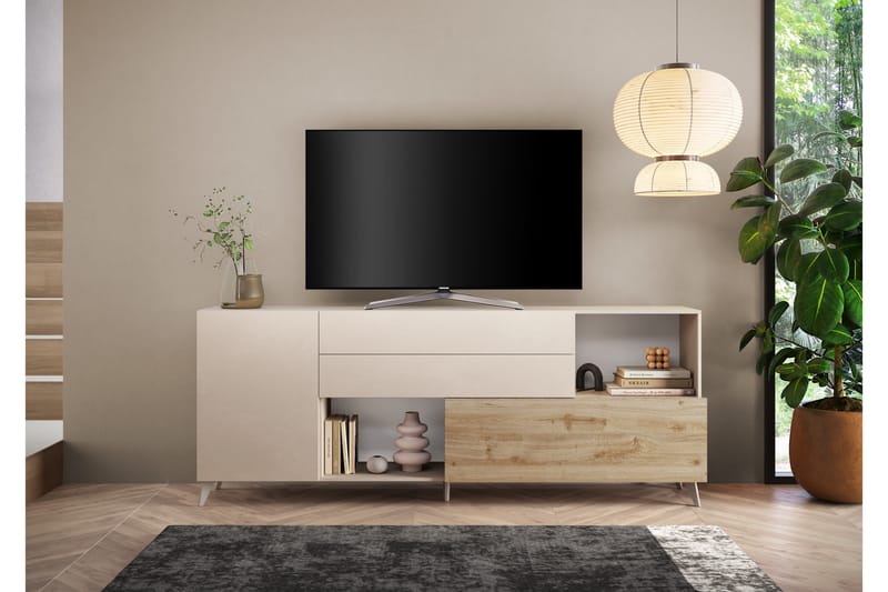 Monaco Tv-bänk 241x42 cm - Mässing - Möbler - Tv möbel & mediamöbel - TV bänk & mediabänk