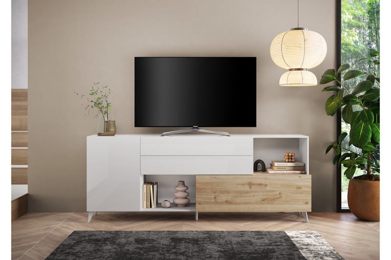 Monaco Tv-bänk 241x42 cm - Mässing - Möbler - Tv möbel & mediamöbel - TV bänk & mediabänk