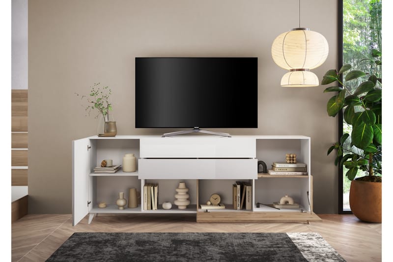 Monaco Tv-bänk 241x42 cm - Mässing - Möbler - Tv möbel & mediamöbel - TV bänk & mediabänk