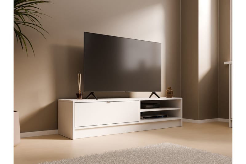 Munkedal Tv-bänk 150 cm - Vit - Möbler - Tv möbel & mediamöbel - TV bänk & mediabänk