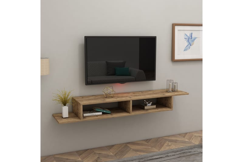 Muson Tv-bänk 120 cm - Brun - Möbler - Tv möbel & mediamöbel - TV bänk & mediabänk