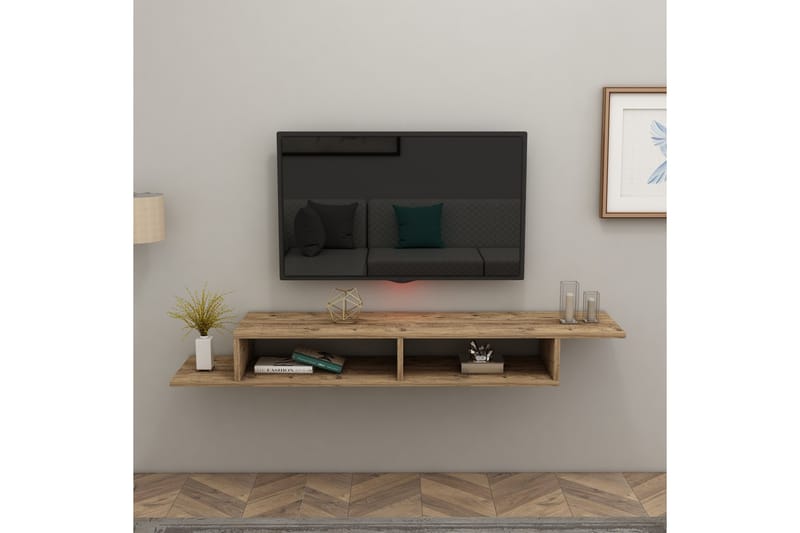 Muson Tv-bänk 120 cm - Brun - Möbler - Tv möbel & mediamöbel - TV bänk & mediabänk