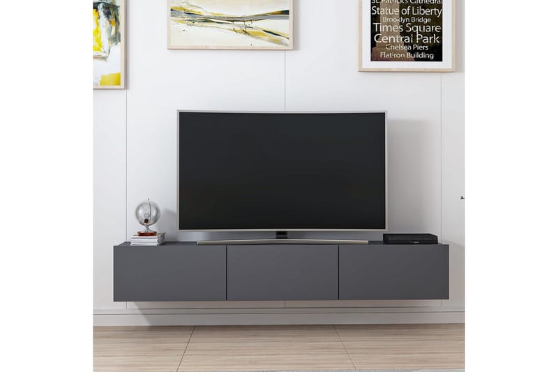 Nako Tv-bänk 180 cm - Antracit - Möbler - Tv möbel & mediamöbel - TV bänk & mediabänk