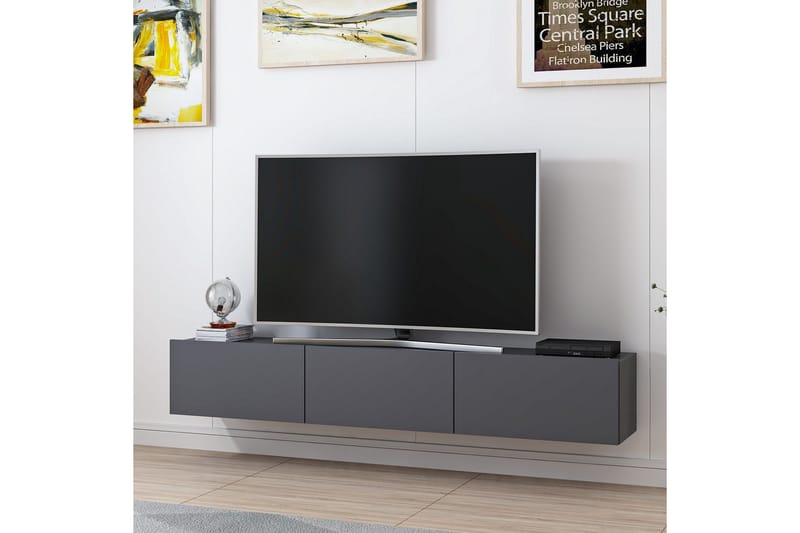 Nako Tv-bänk 180 cm - Antracit - Möbler - Tv möbel & mediamöbel - TV bänk & mediabänk