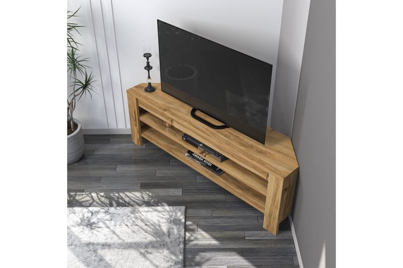 Oderzo Tv-bänk 120 cm - Ek - Möbler - Tv möbel & mediamöbel - TV bänk & mediabänk