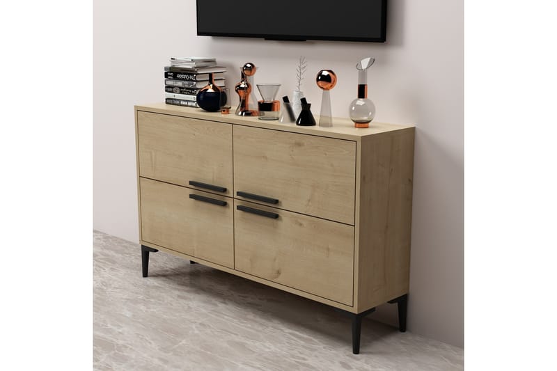 Patro Tv-bänk 120 cm - Ek - Möbler - Tv möbel & mediamöbel - TV bänk & mediabänk