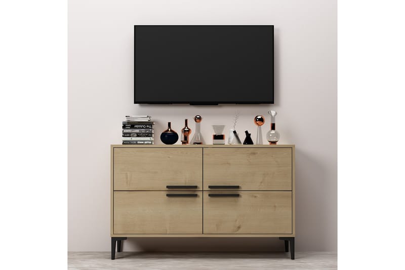 Patro Tv-bänk 120 cm - Ek - Möbler - Tv möbel & mediamöbel - TV bänk & mediabänk