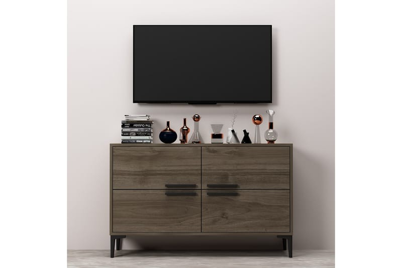 Patro Tv-bänk 120 cm - Valnöt - Möbler - Tv möbel & mediamöbel - TV bänk & mediabänk