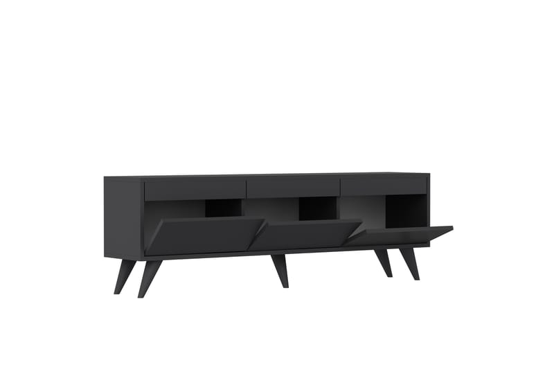 Relento Tv-bänk 150 cm - Antracit - Möbler - Tv möbel & mediamöbel - TV bänk & mediabänk