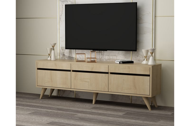 Relento Tv-bänk 150 cm - Ek - Möbler - Tv möbel & mediamöbel - TV bänk & mediabänk