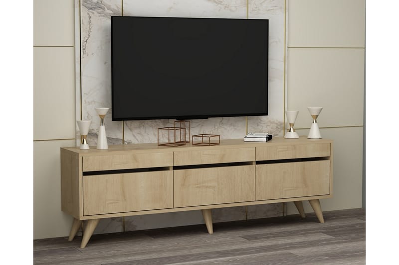 Relento Tv-bänk 150 cm - Ek - Möbler - Tv möbel & mediamöbel - TV bänk & mediabänk