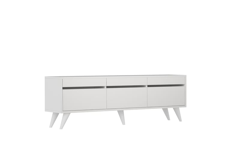 Relento Tv-bänk 150 cm - Vit - Möbler - Tv möbel & mediamöbel - TV bänk & mediabänk