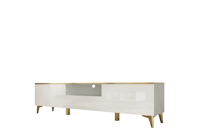 Royston Tv-bänk 200 cm - Beige - Möbler - Tv möbel & mediamöbel - TV bänk & mediabänk