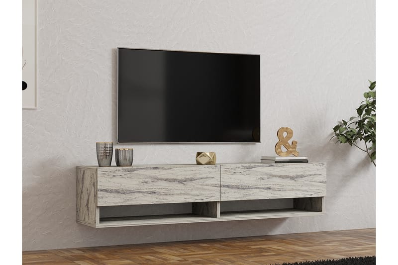 Taboada Tv-bänk 141 cm - Beige - Möbler - Tv möbel & mediamöbel - TV bänk & mediabänk