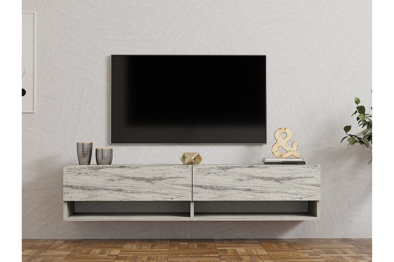 Taboada Tv-bänk 141 cm - Beige - Möbler - Tv möbel & mediamöbel - TV bänk & mediabänk