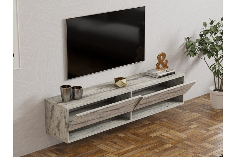 Taboada Tv-bänk 141 cm - Beige - Möbler - Tv möbel & mediamöbel - TV bänk & mediabänk