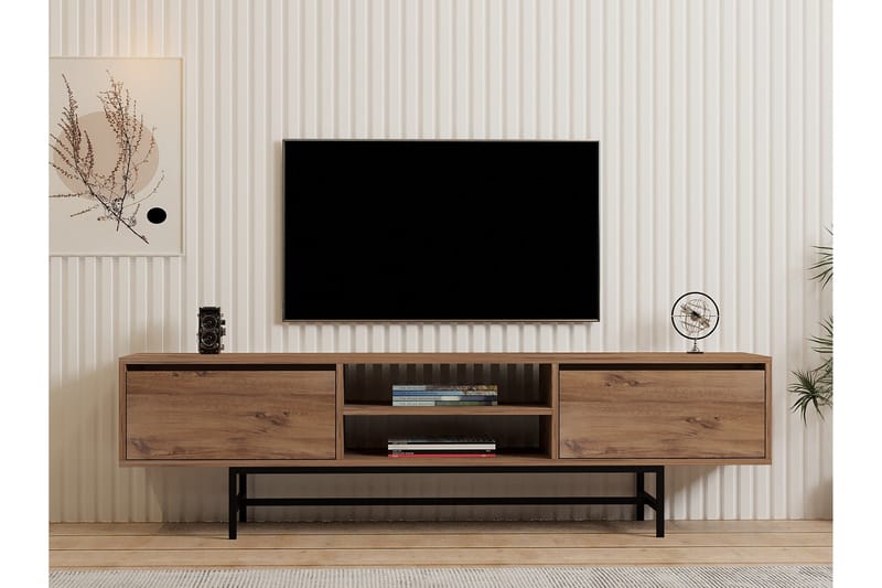 Tauber Tv-bänk 180 cm - Brun - Möbler - Tv möbel & mediamöbel - TV bänk & mediabänk