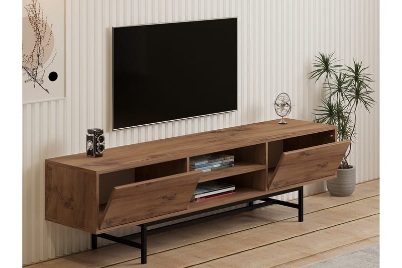 Tauber Tv-bänk 180 cm - Brun - Möbler - Tv möbel & mediamöbel - TV bänk & mediabänk