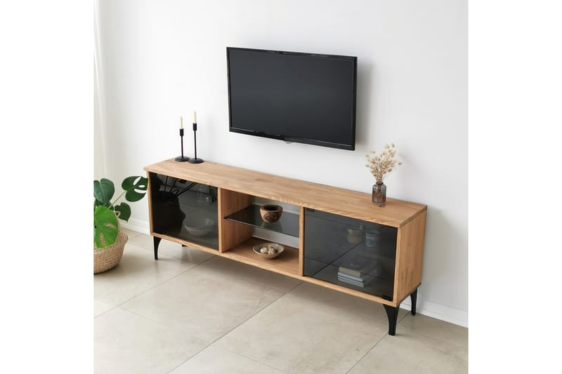 Andifli Tv-bänk 150x40 cm - Brun - TV bänk & mediabänk