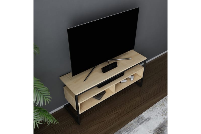 Desgrar Tv-bänk 110x49,9 cm - Svart - TV bänk & mediabänk